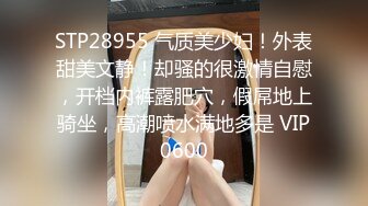 STP28955 气质美少妇！外表甜美文静！却骚的很激情自慰，开档内裤露肥穴，假屌地上骑坐，高潮喷水满地多是 VIP0600