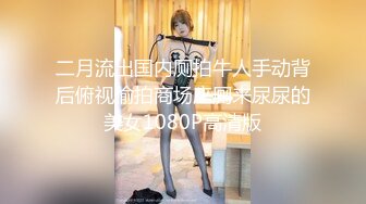 二月流出国内厕拍牛人手动背后俯视偷拍商场座厕来尿尿的美女1080P高清版