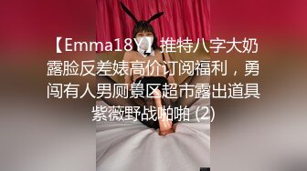 【Emma18Y】推特八字大奶露脸反差婊高价订阅福利，勇闯有人男厕景区超市露出道具紫薇野战啪啪 (2)