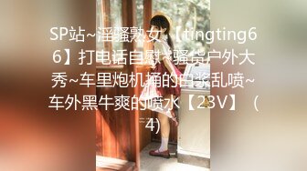 SP站~淫骚熟女 【tingting66】打电话自慰~骚货户外大秀~车里炮机捅的白浆乱喷~车外黑牛爽的喷水【23V】  (4)